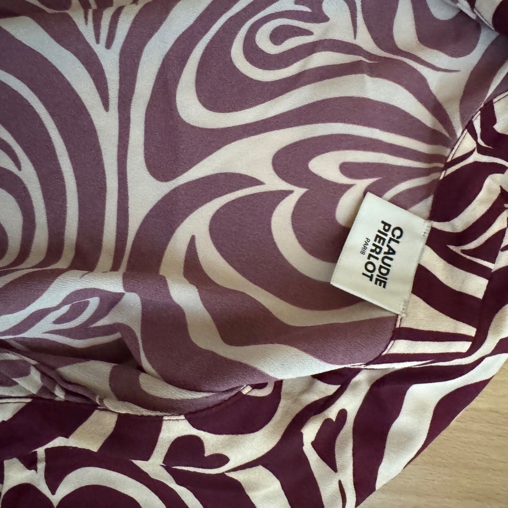 Chic Swirl Pattern Midi Dress - Picture 6 of 8